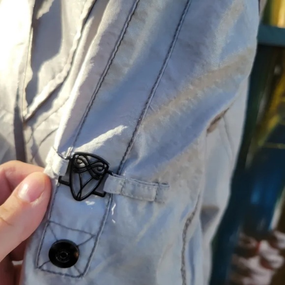 FEN-NELLI LONDON Hooded Beige Trench Jacket - Picture 8 of 10